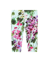Bluebell-print interlock leggings -  | Dolce &amp; Gabbana