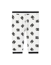 Jersey jogging pants with DG logo print -  | Dolce &amp; Gabbana