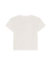 Jersey t-shirt with camellia DG print -  | Dolce &amp; Gabbana