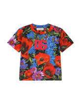 Meadow-print jersey T-shirt -  | Dolce & Gabbana