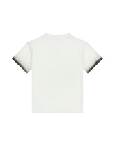 Jersey T-shirt with DG logo and fusible rhinestones -  | Dolce & Gabbana