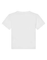 Jersey T-shirt with carnation print -  | Dolce & Gabbana