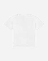 Short-sleeved Majolica-print jersey T-shirt -  | Dolce &amp; Gabbana