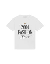 Jersey T-shirt with 2000 fashion print -  | Dolce & Gabbana