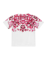 Majolica-print jersey T-shirt -  | Dolce & Gabbana