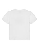 Jersey T-shirt with poppy DG logo print -  | Dolce & Gabbana