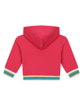 Hoodie with brocade DG patch -  | Dolce &amp; Gabbana