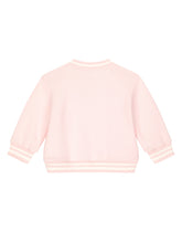 Jersey round-neck sweatshirt with DG logo -  | Dolce &amp; Gabbana