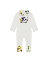 3-piece gift set in floral-print jersey -  | Dolce & Gabbana