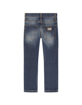 Dolce & Gabbana Five Pockets Trousers With Faded Effect -  | Dolce & Gabbana