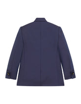 Single-breasted woolen jacket -  | Dolce & Gabbana