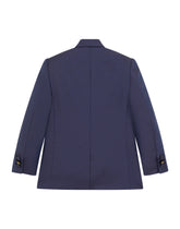 Single-breasted woolen jacket -  | Dolce & Gabbana