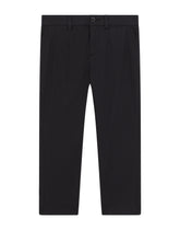 Single-breasted stretch fabric suit -  | Dolce & Gabbana