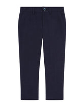 Single-breasted linen and cotton suit -  | Dolce &amp; Gabbana