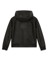 Hooded reversible nappa leather jacket -  | Dolce &amp; Gabbana