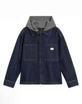 Denim jacket with embroidery -  | Dolce &amp; Gabbana