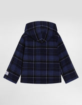 Check wool coat -  | Dolce &amp; Gabbana