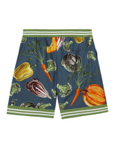 Garden-print poplin shorts -  | Dolce & Gabbana