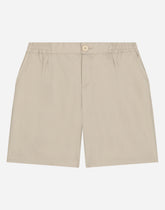 Drill shorts with DG logo patch -  | Dolce &amp; Gabbana