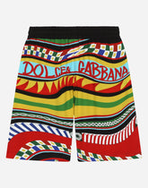 Carretto-print shorts -  | Dolce & Gabbana