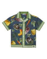 Garden-print poplin shirt -  | Dolce & Gabbana