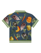 Garden-print poplin shirt -  | Dolce & Gabbana