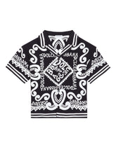 Marina-print batik shirt -  | Dolce & Gabbana