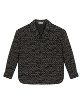 Denim jacket with jacquard logo -  | Dolce & Gabbana