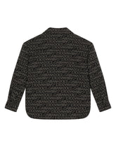 Denim jacket with jacquard logo -  | Dolce & Gabbana