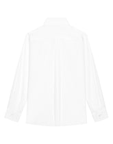 Cotton shirt with logo plaque -  | Dolce &amp; Gabbana