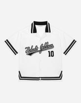 Poplin shirt with patch -  | Dolce & Gabbana