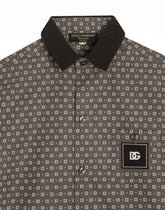 Printed poplin shirt -  | Dolce &amp; Gabbana