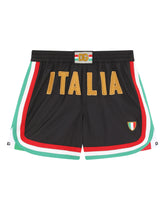 Nylon swim trunks with Italy patch -  | Dolce & Gabbana