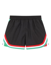 Nylon swim trunks with Italy patch -  | Dolce & Gabbana