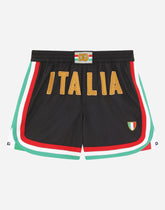 Nylon swim trunks with Italy patch -  | Dolce & Gabbana