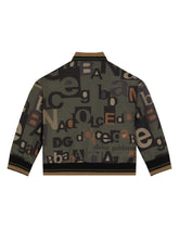 Logo-print nylon bomber jacket -  | Dolce & Gabbana