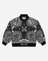 Bandanna-print nylon bomber jacket -  | Dolce &amp; Gabbana