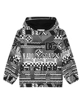 DNA-print nylon windbreaker -  | Dolce &amp; Gabbana