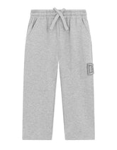 Jersey jogging pants with DG logo patch -  | Dolce & Gabbana