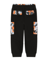 Jersey jogging pants with camouflage details -  | Dolce & Gabbana