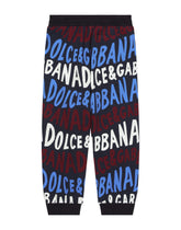 Jersey jogging pants with Dolce&amp;Gabbana logo -  | Dolce &amp; Gabbana