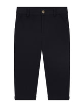 Full Milano jersey pants with DG patch -  | Dolce & Gabbana