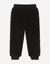 Teddy bear jogging pants with DG logo -  | Dolce &amp; Gabbana