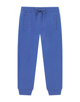 Jersey jogging pants with plate -  | Dolce & Gabbana