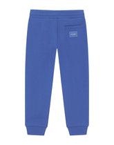 Jersey jogging pants with plate -  | Dolce & Gabbana