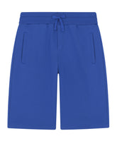 Jersey jogging shorts with logo tag -  | Dolce & Gabbana