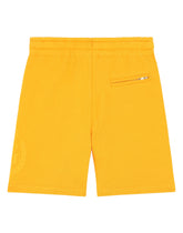 Jersey jogging shorts with DG laurel and crown print -  | Dolce & Gabbana