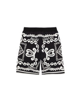 Jersey shorts with Marina print -  | Dolce & Gabbana