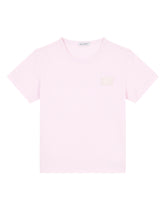 Jersey t-shirt with logo tag -  | Dolce & Gabbana