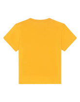 Jersey t-shirt with DG laurel and crown print -  | Dolce &amp; Gabbana
